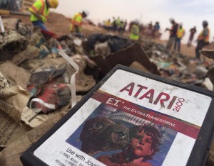 Copies of E.T. were recently uncovered in a New Mexico landfill after years of speculation